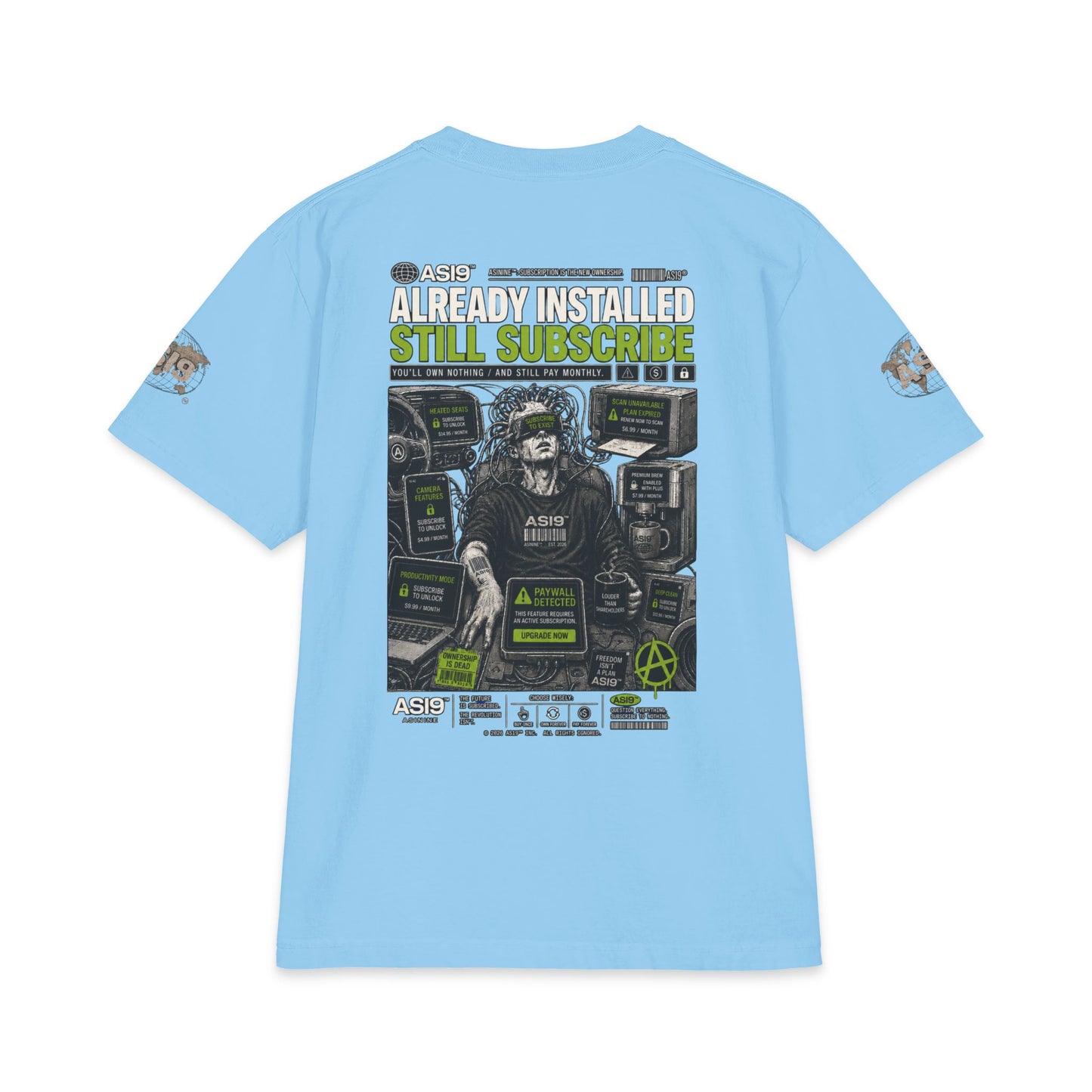 Subscription Everything: Paywall Detected T-Shirt