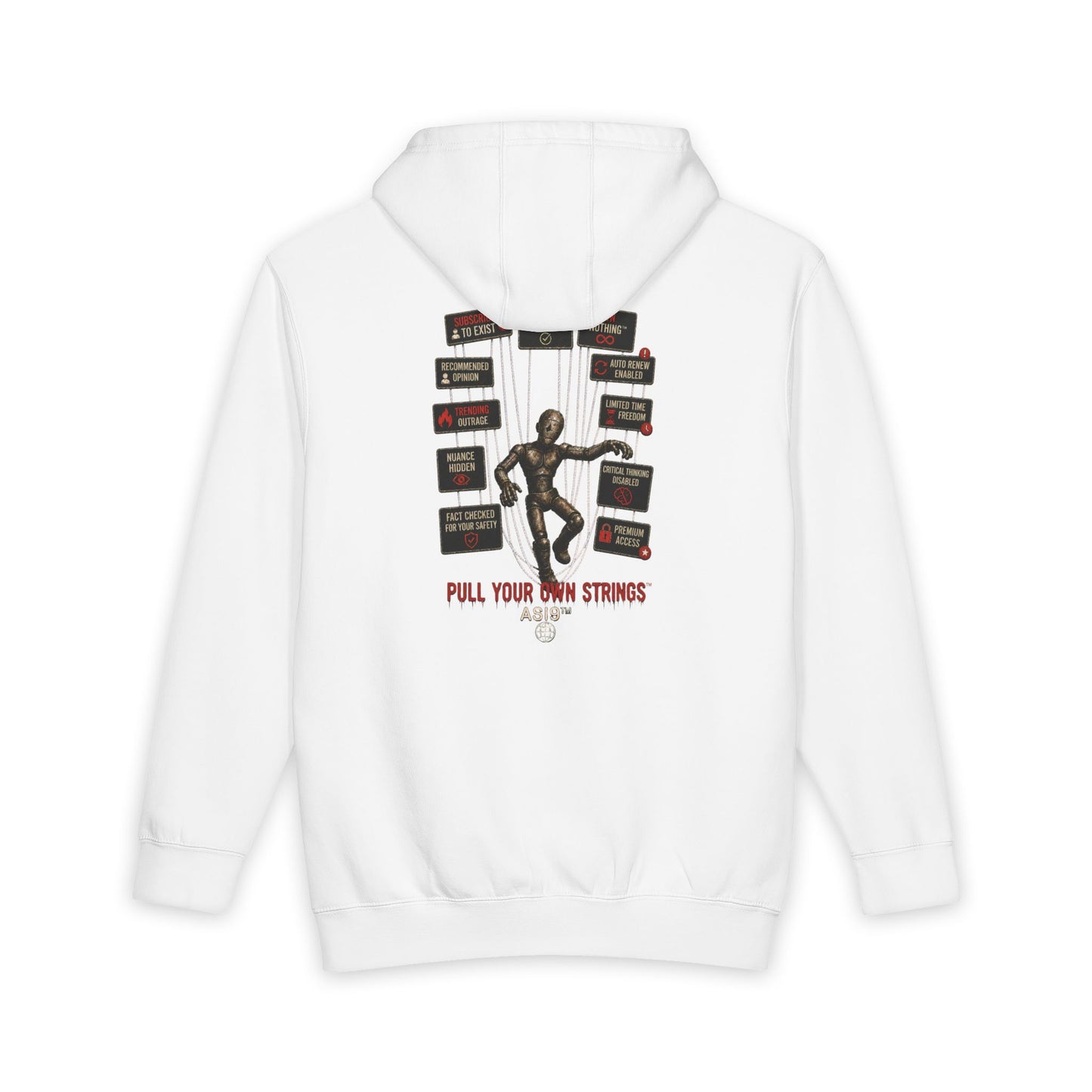 Control Systems: Pull Your Own Strings — Heavyweight Hoodie
