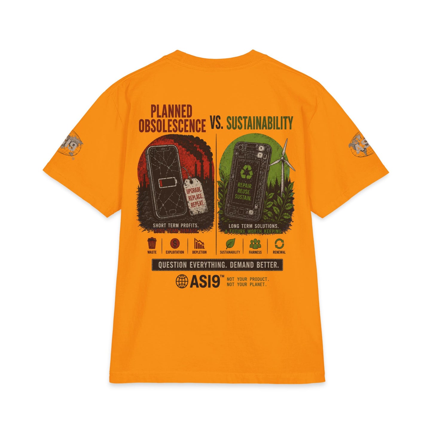 Planned Obsolescence: Designed To Die T-Shirt