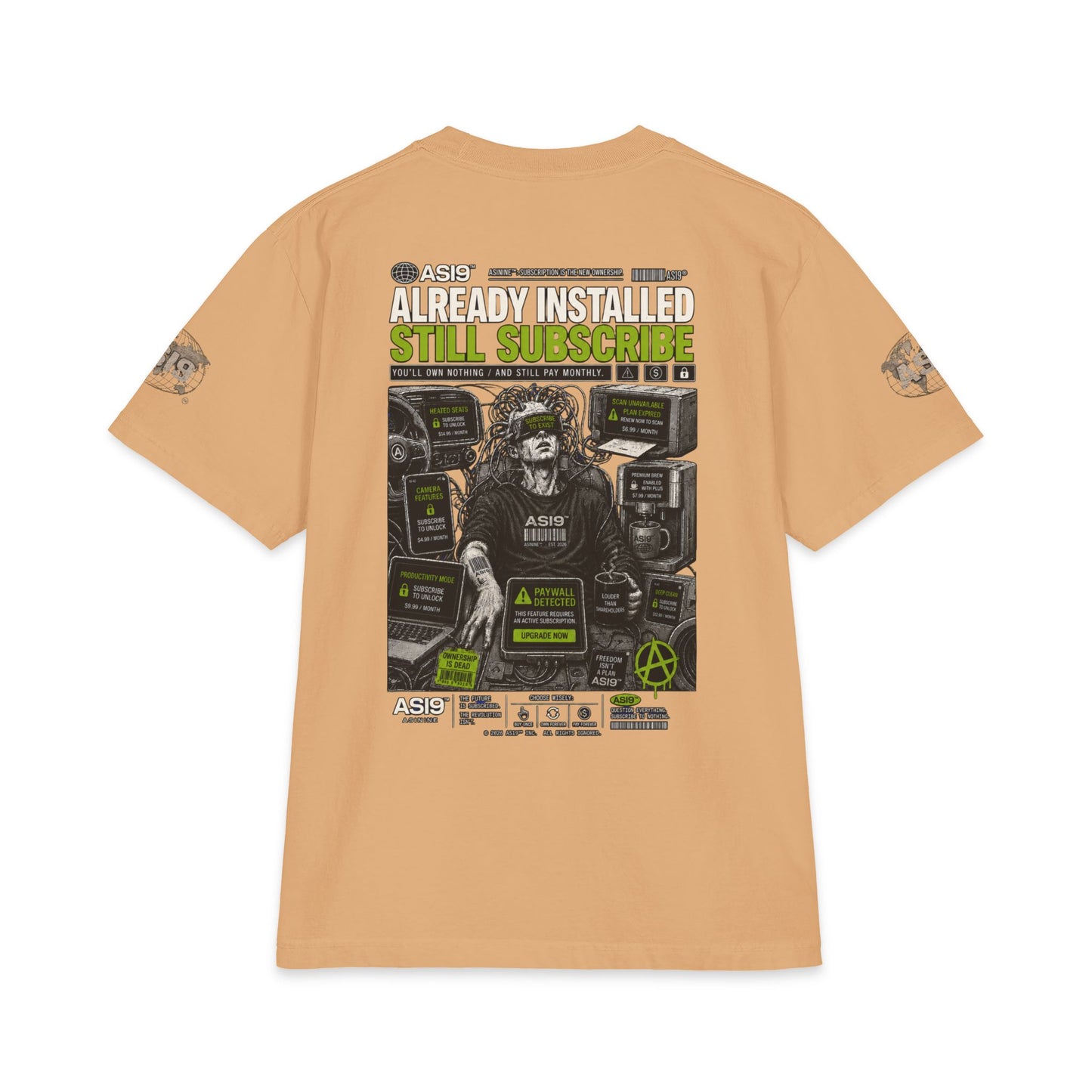 Subscription Everything: Paywall Detected T-Shirt