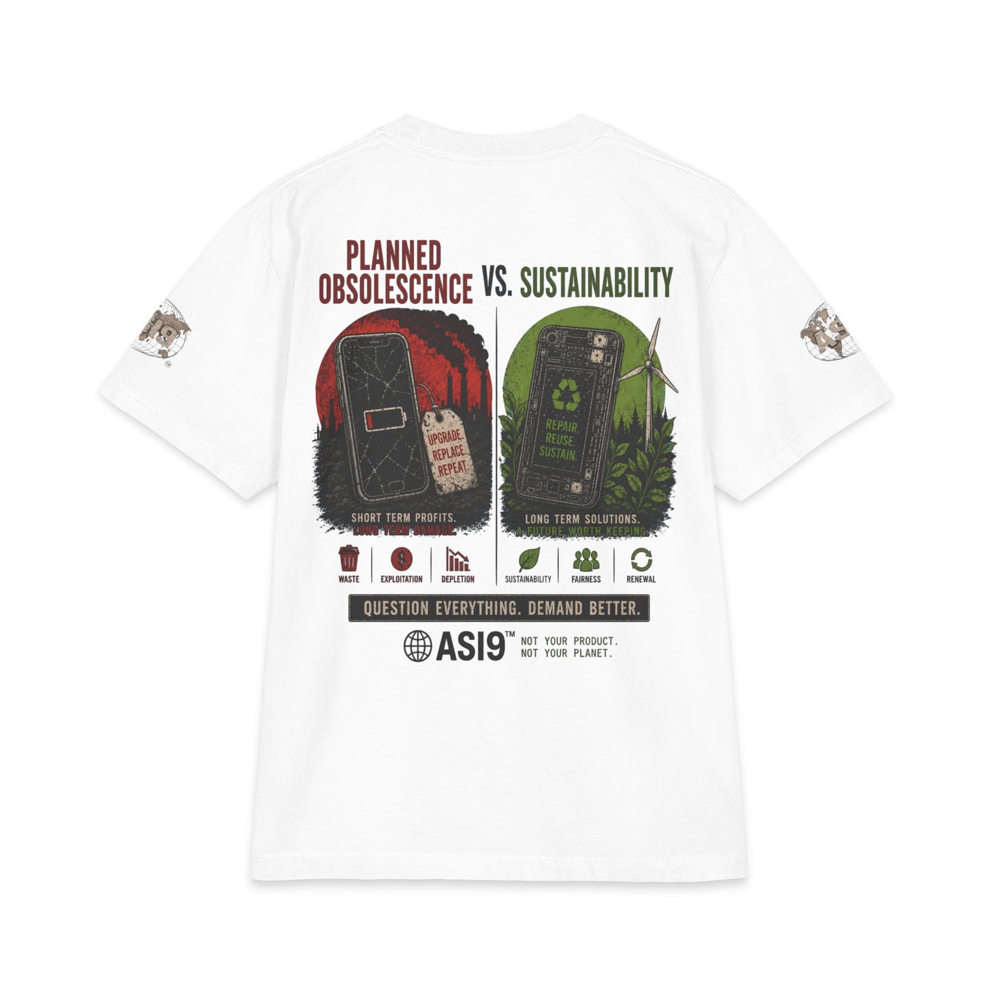 Planned Obsolescence: Designed To Die T-Shirt