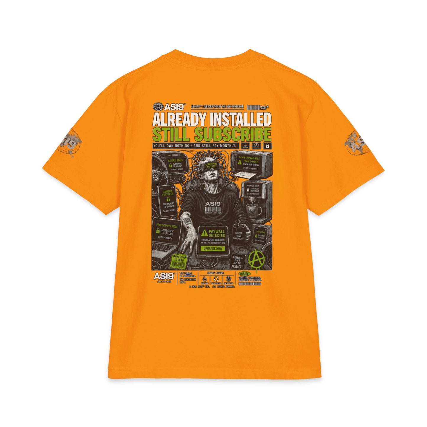 Subscription Everything: Paywall Detected T-Shirt