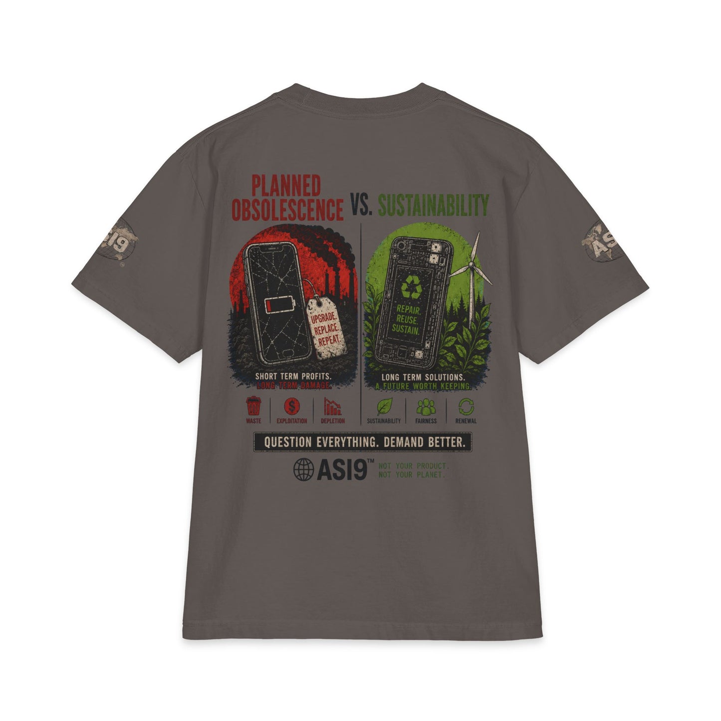 Planned Obsolescence: Designed To Die T-Shirt