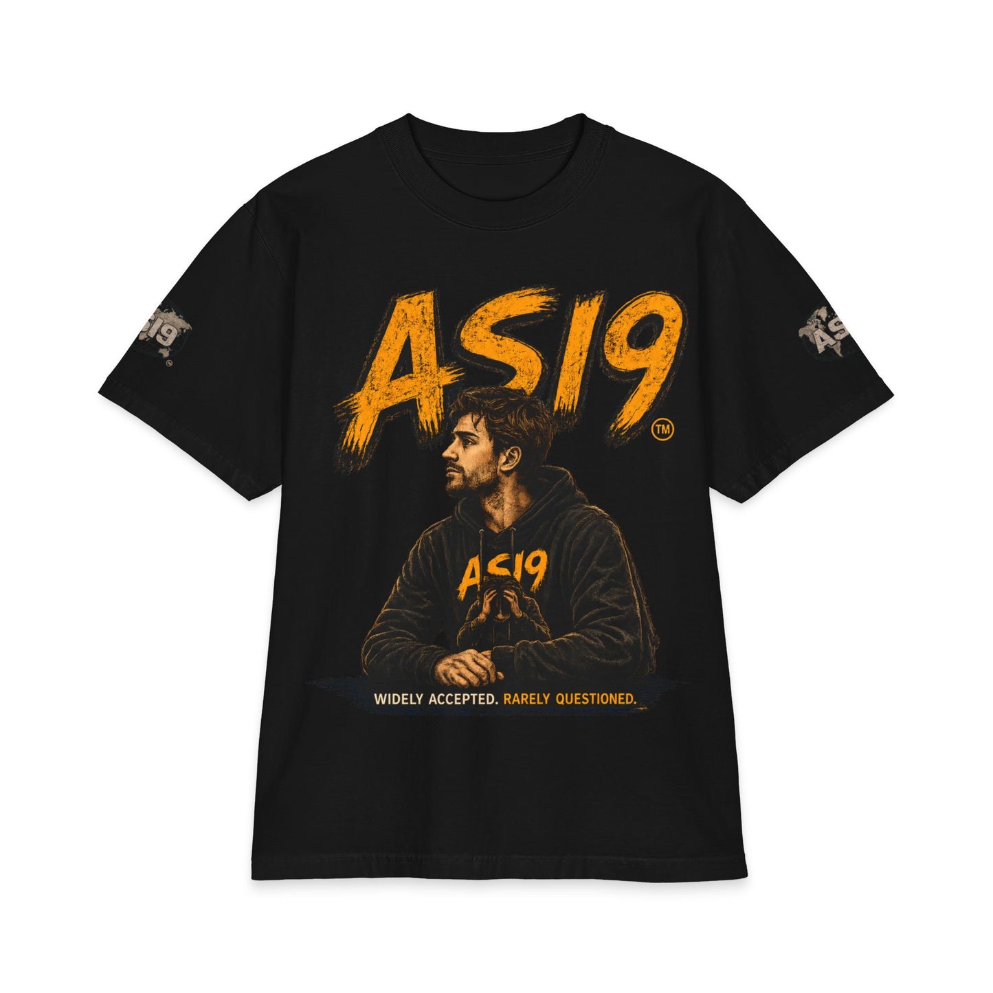 "Widely Accepted. Rarely Questioned." Graphic Tee