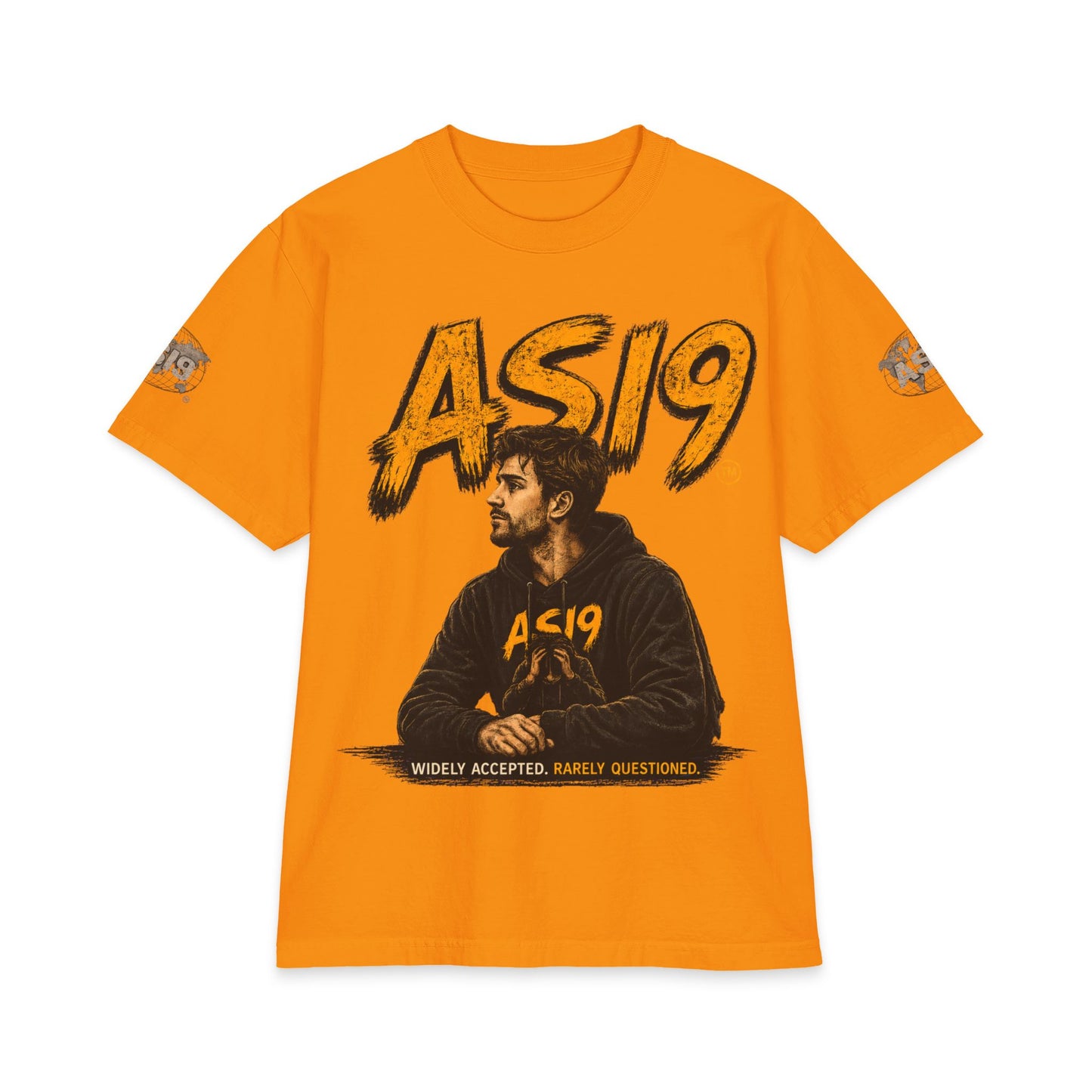"Widely Accepted. Rarely Questioned." Graphic Tee