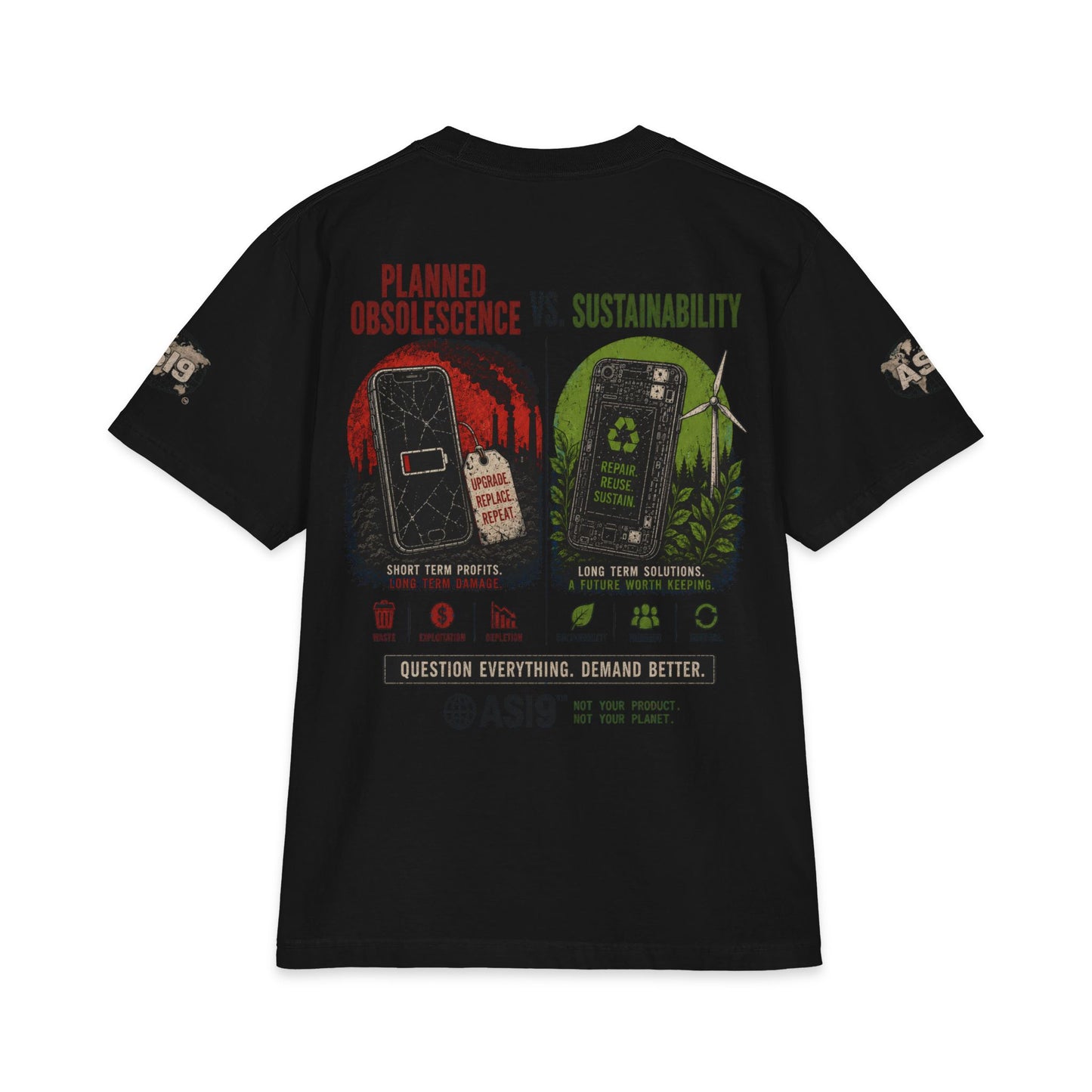 Planned Obsolescence: Designed To Die T-Shirt