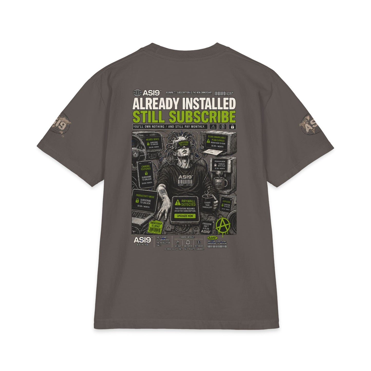 Subscription Everything: Paywall Detected T-Shirt
