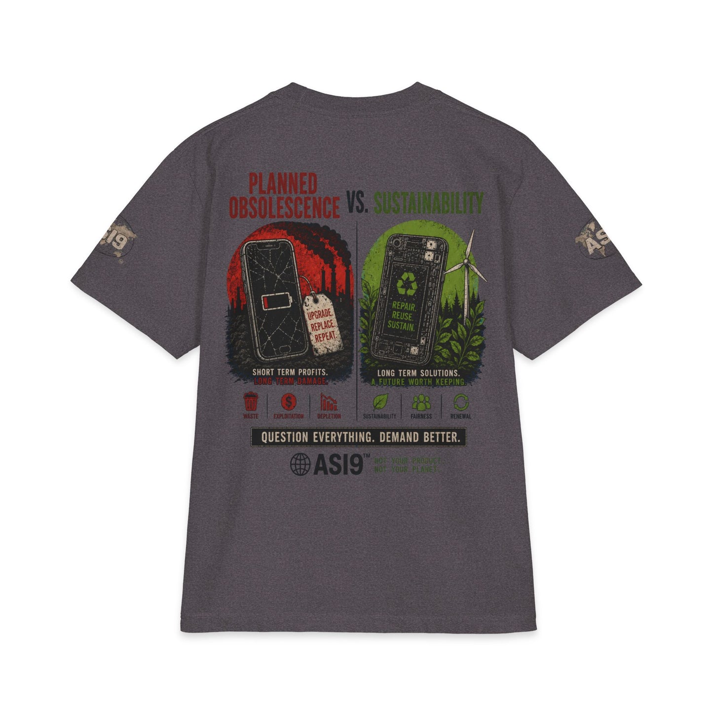 Planned Obsolescence: Designed To Die T-Shirt