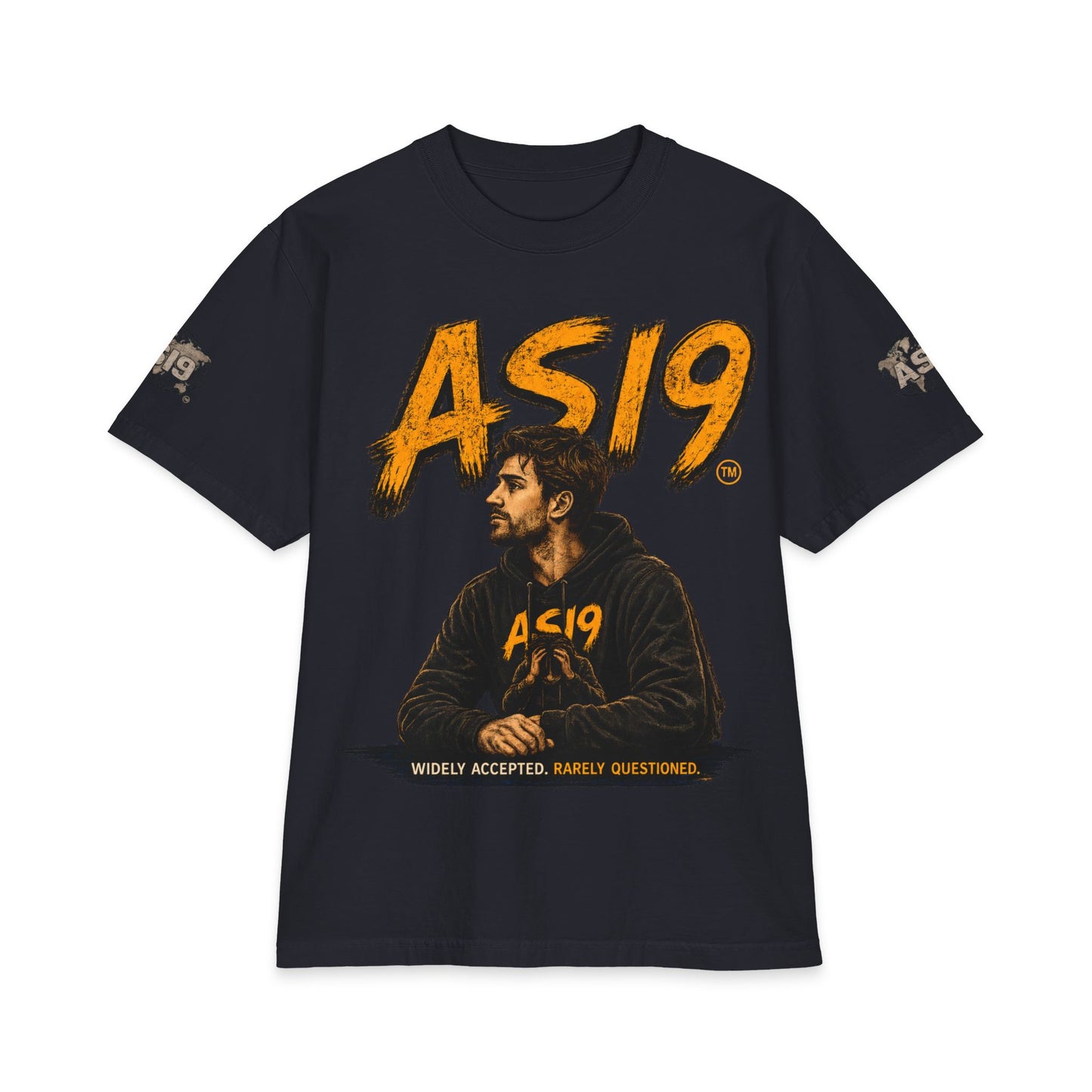 "Widely Accepted. Rarely Questioned." Graphic Tee