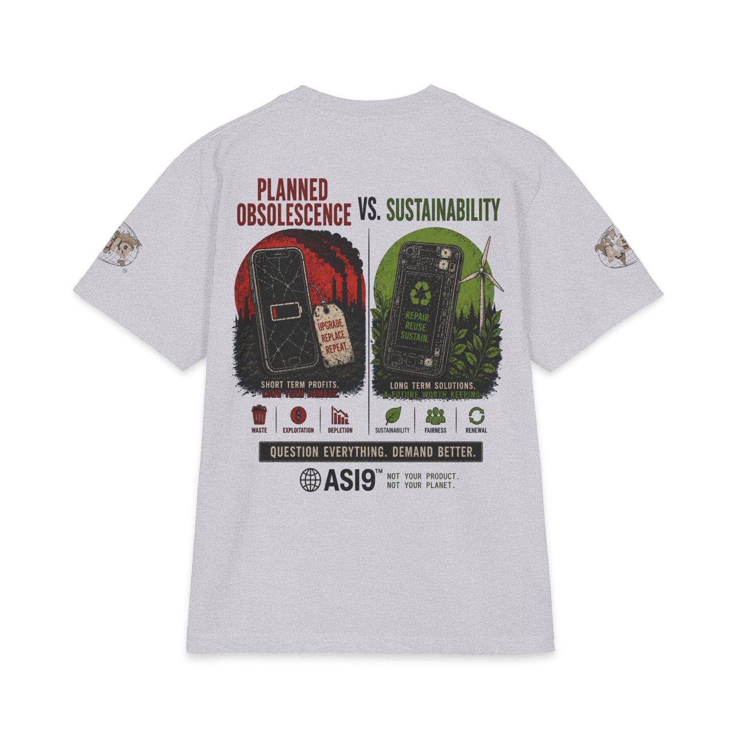Planned Obsolescence: Designed To Die T-Shirt
