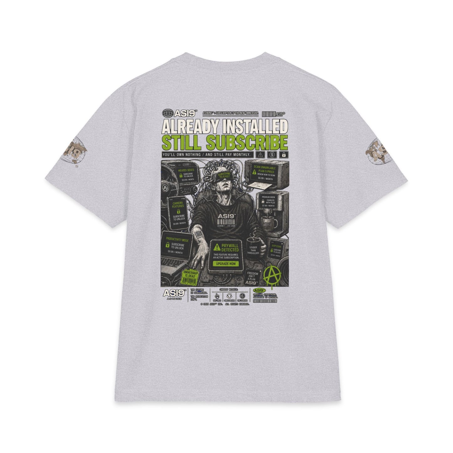 Subscription Everything: Paywall Detected T-Shirt