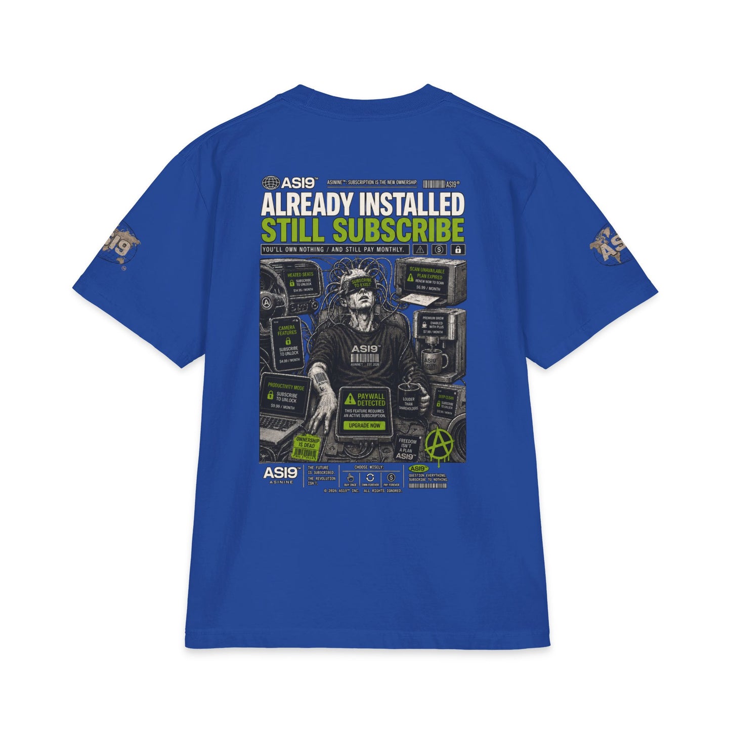 Subscription Everything: Paywall Detected T-Shirt